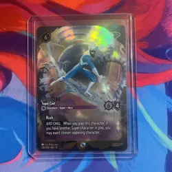 Disney Lorcana Wilds Unknown Frozone Super Cool 226/204 Enchanted Foil - Image 1