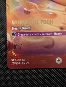 Disney Lorcana Winnie the Pooh Hunny Wizard 227/204 | ENCHANTED | Fabled - Image 4