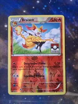 Braixen - (Pokemon League) 012/124 League & Championship Cards Reverse Holo - Image 1