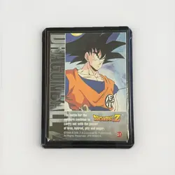 Dragon Ball Z Goku Gold Foil Card 1998 G1 - Image 2