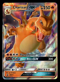 Charizard GX SM211 Ultra Rare Sun & Moon Promo Pokemon Card - Image 2