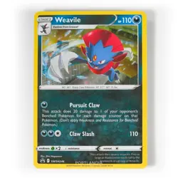 Pokemon - Weavile Holo - SWSH246 - Black Star Promo Card - Image 1