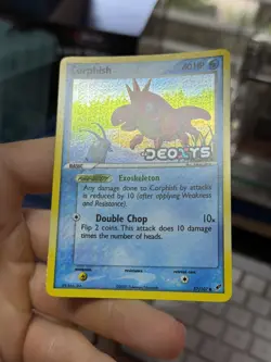 Corphish 57/107 EX Deoxys 2005 Reverse Holo Pokemon Card - Image 5