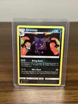 Greninja #117/214 Unbroken Bonds | Reverse Holo Rare Pokemon Card - Image 1