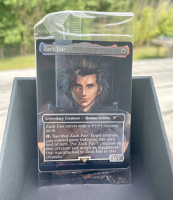 Sealed Zack Fair Magic the Gathering MTG Promo Card (FF7 Rebirth Switch 2 Bonus) - Image 1