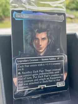 Sealed Zack Fair Magic the Gathering MTG Promo Card (FF7 Rebirth Switch 2 Bonus) - Image 3