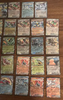 POKEMON TCG Lot Of 34 SCARLET & VIOLET ERA EX Rare Holographic Cards - Image 4