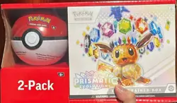 *Pokemon TCG* Prismatic Evolutions Elite Trainer Box ETB Sam’s Club Exclusive! - Image 1