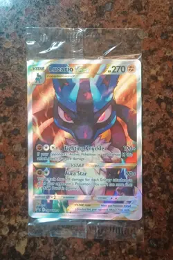 Lucario VSTAR Sealed Black Star Promo SWSH291 Pokemon Tcg Nm-M - Image 1