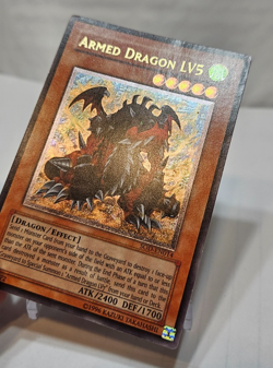 ULTIMATE Rare Armed Dragon LV5 SOD-EN014 Unlimited Yugioh 7693 - Image 3