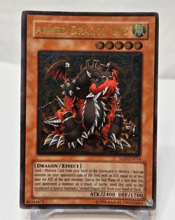 ULTIMATE Rare Armed Dragon LV5 SOD-EN014 Unlimited Yugioh 7692 - Image 1