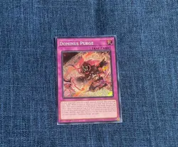 Yugioh Dominus Purge INFO-EN078 Secret Rare 1st Edition Near Mint - Image 1