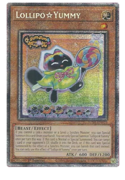 Yugioh! TCG - Lollipo Yummy - JUSH-EN018 Starlight 1st ED - NM/M PACK FRESH - Image 1