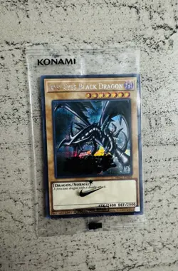 YUGIOH RED-EYES BLACK DRAGON NIKE WORLDS PROMO NKC1-EN002 COLLABORATION 2025 - Image 1