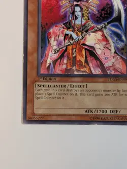 Yugioh TCG - 1x Maiden of Macabre - TDGS-EN084 - Played MP - 1st Edition - Rare - Image 5
