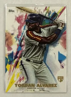 Topps 2020 Inception Yordan Alvarez #25 Rookie Card Houston Astros MLB - Image 1