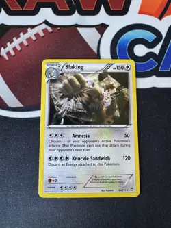 Slaking 83/111 XY: Furious Fists Holo Rare NM/MINT Pokemon Card - Image 1