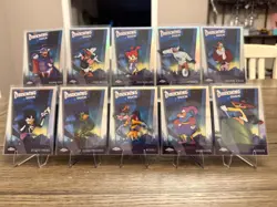 2026 Topps Chrome Disney Darkwing Duck *FULL 10 CARD SET* 35th Anniversay - Image 1