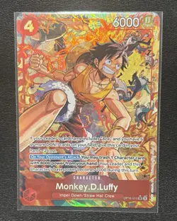 One Piece Card Monkey D. Luffy OP16-015 SR Alt Art EN - Image 1