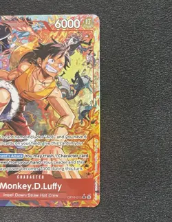 One Piece Card Monkey D. Luffy OP16-015 SR Alt Art EN - Image 3