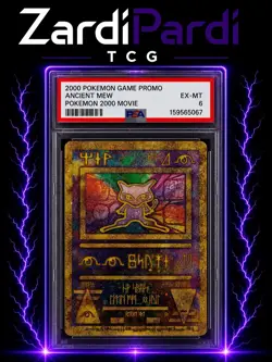 Ancient Mew PSA 6 Game Promo 2000 Movie - Image 1