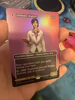 Jennifer Walters / She-Hulk (Borderless) (0355) Marvel Super Heroes Foil MTG - Image 1