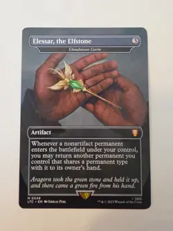 Elessar, the Elfstone - Cloudstone Curio - MTG - Lord of the Rings - #349 - LP - Image 1