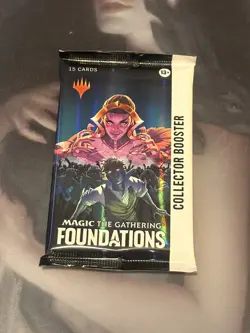 Magic the Gathering (MTG) Foundations (FDN) Collector Booster Pack - Image 1