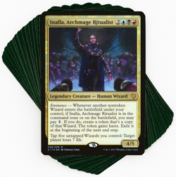 ***Custom Commander Deck*** Inalla, Archmage Ritualist - Wizards - EDH MTG Magic - Image 1