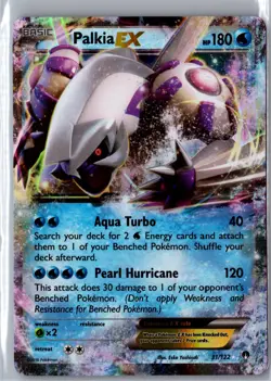 Palkia EX 31/122 Holo EX Rare BREAKpoint Pokemon Lightly Played - Image 1