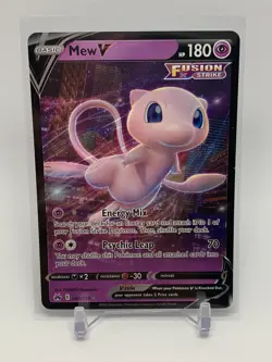 Pokemon TCG Mew V Crown Zenith 060/159 Holo Ultra Rare - Image 1
