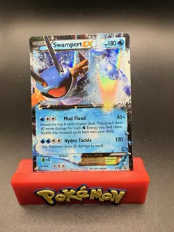 Swampert EX XY55 Holo Promo XY Promo Pokemon Near Mint - Image 1