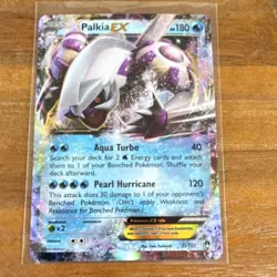 Pokemon Palkia EX 31/122 Breakpoint Ultra Rare Holo 180 HP Aqua Turbo Basic - Image 1
