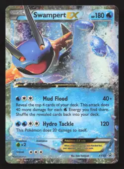 Swampert EX XY55 XY Promo Holo Promo Holo Pokemon Lightly Played - Image 1