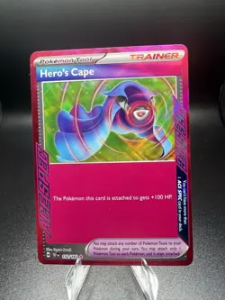 Pokemon TCG Hero's Cape 152/162 S&V Temporal Forces Ace Spec - Image 1