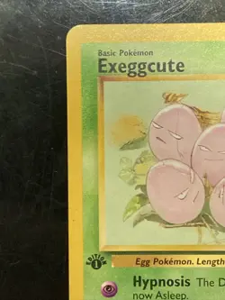 1st Edition Exeggcute Jungle 52/64 Pokemon Card TCG WoTC - LP - Image 5