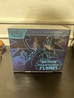 Pokemon TCG Phantasmal Flames ETB - Sealed, no tears or fray - Image 1