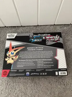 Pokemon Black Bolt & White Flare Victini Illustration Collection Box - Brand New - Image 2