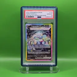 Terapagos ex 170/142 - PSA 10 - Sv07: Stellar Crown Holo SIR - Pokemon TCG - Image 1