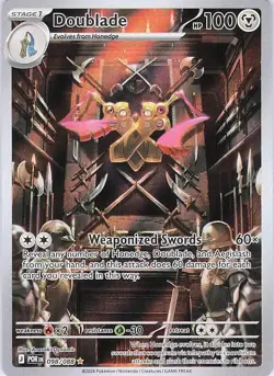 Doublade - Pokemon Holo Illustration Rare 2026 Perfect Order 098/088 NM - Image 1