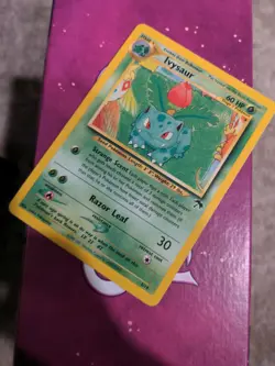Pokemon TCG Ivysaur 05/18 Southern Islands Promo Regular HP60 PLAYED - Image 3