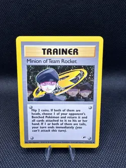 Minion of Team Rocket 113/132 Pokemon Gym Heroes Regular - LP+ - Image 1