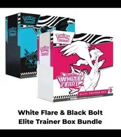 Pokemon Scarlet Violet White Flare Black Bolt Ultimate Package Factory Sealed - Image 2