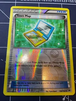 2015 Pokemon Town Map 150/162 reverse holo Breakthrough - Image 1