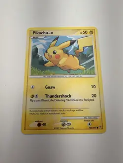 Pokemon Pikachu TCG Reverse Holo Platinum Supreme Victors 120/147 2009 - Image 1