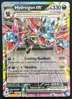 Pokemon TCG Surging Sparks - EX Tera Holo Lot (6) Tatsugiri Flygon Hydreigon + - Image 4