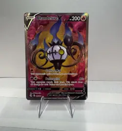 The Pokemon Company Chandelure V 247/264 SWSH08 Holo Full Art UR English 200 HP - Image 1