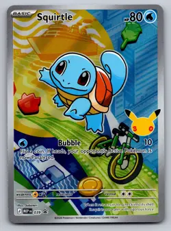 Squirtle 039 Promo Holo ME: Mega Evolution 30th Promo - Image 1