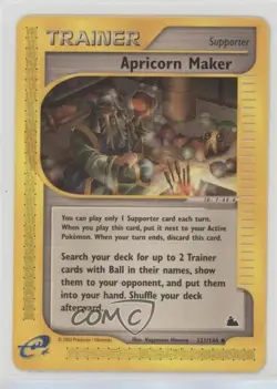 Apricorn Maker Pokemon e-Card Series Skyridge #121 2003 - Image 1