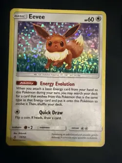 2017 Pokemon General Mills Promo Eevee - Image 1